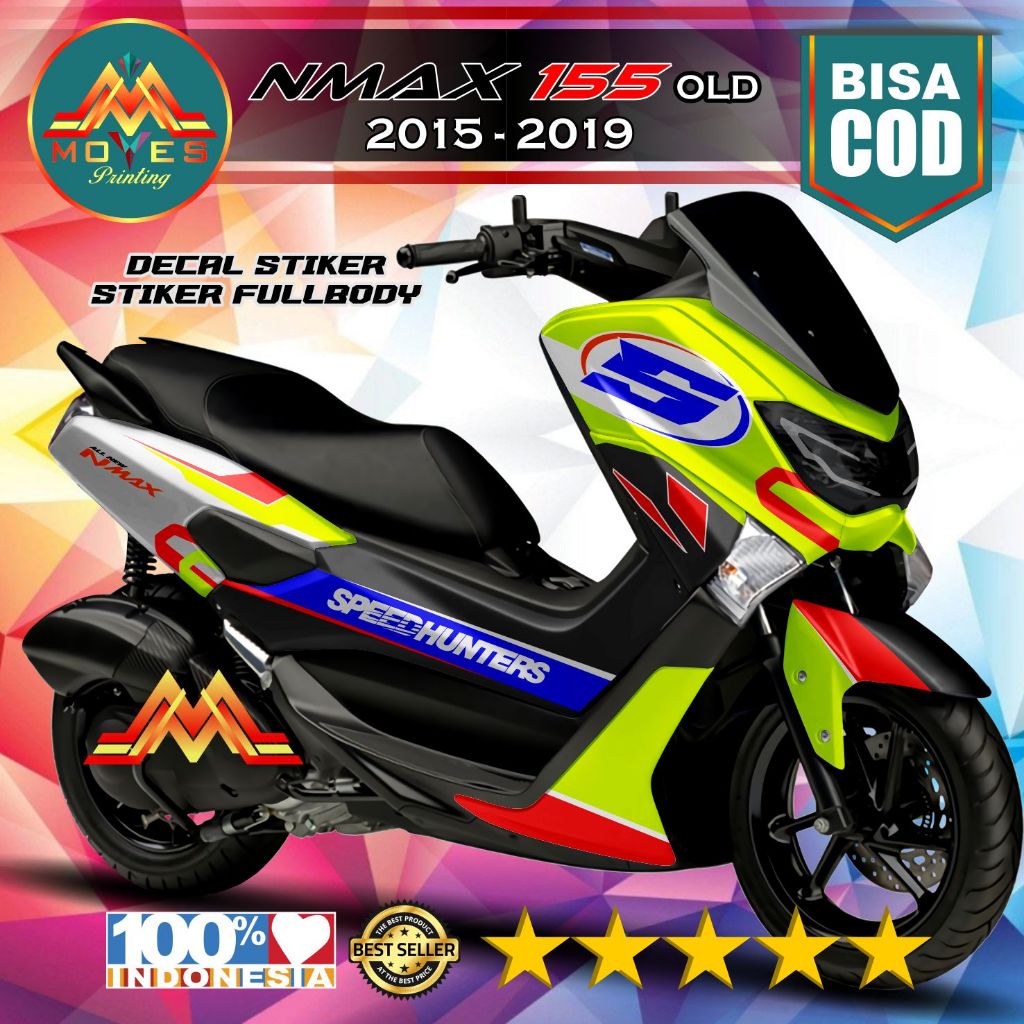 ⭐⭐⭐⭐⭐ TERBARU. stiker nmax old decal stiker motor nmax 155 old full body stiker motor nmax 155 old s