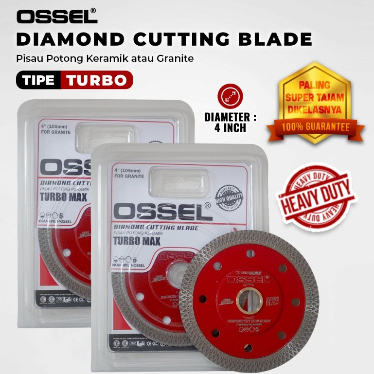 OSSEL Pisau Potong Keramik Granit TURBO OSSEL