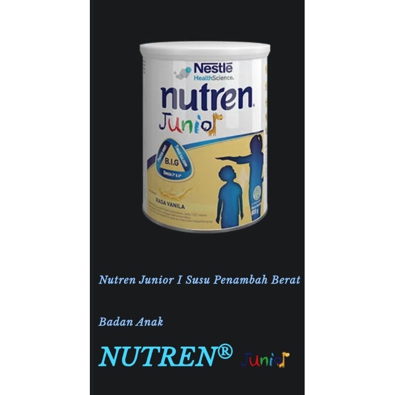 

Nestle Nutren Junior I Susu Rasa Vanila B.I.G 400 g