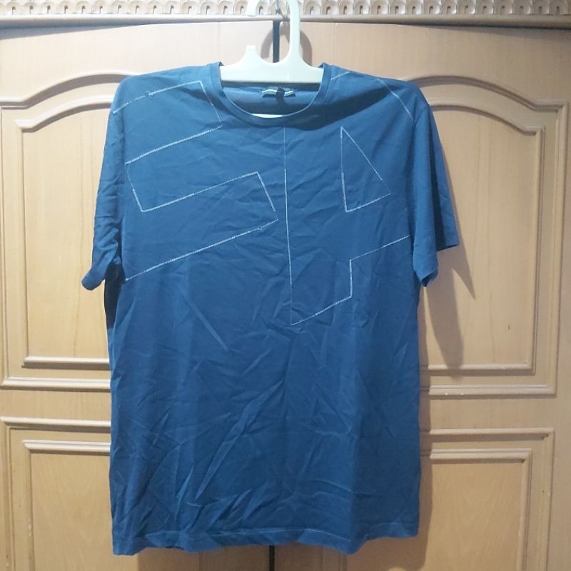 Tshirt Kaos Brand Emporio Armani Original Size M Made In Thailand Kondisi 95%