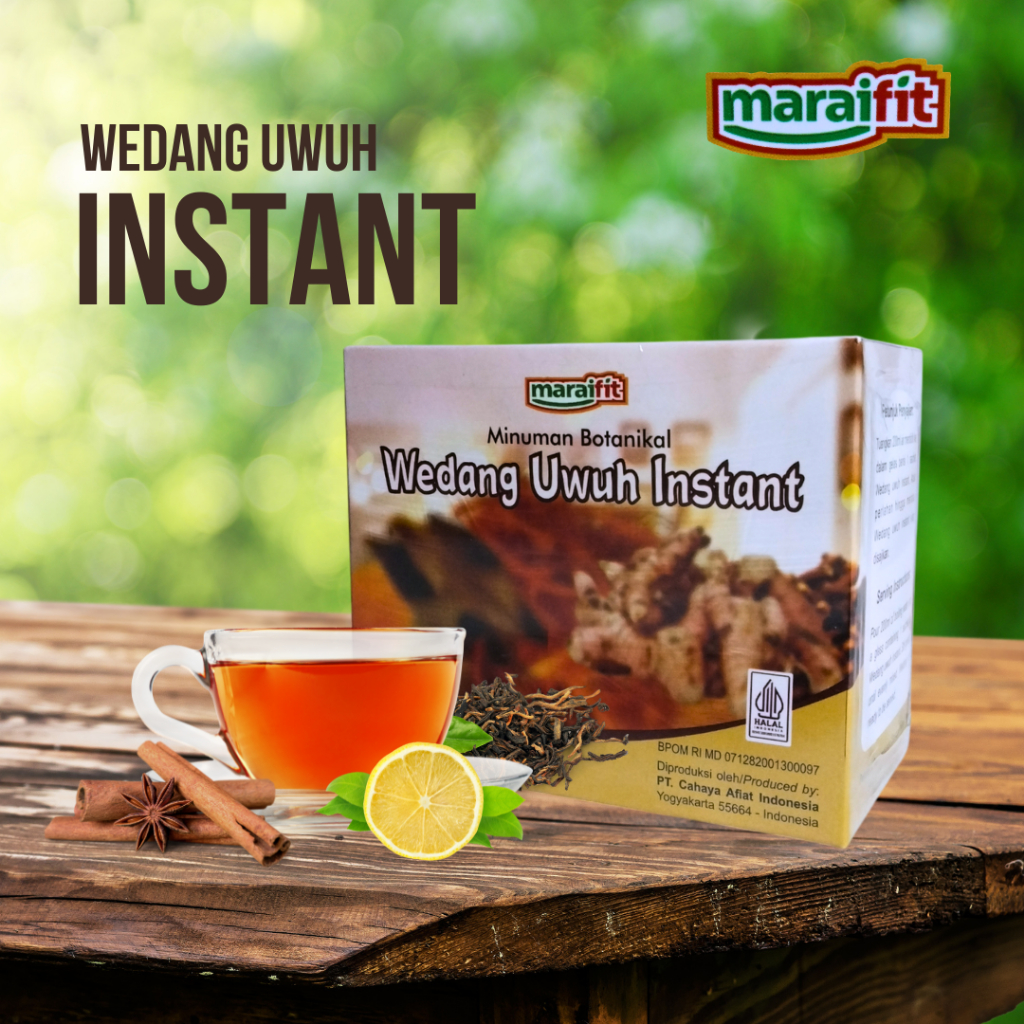 

Maraifit Wedang Uwuh Instant isi 10 sachet