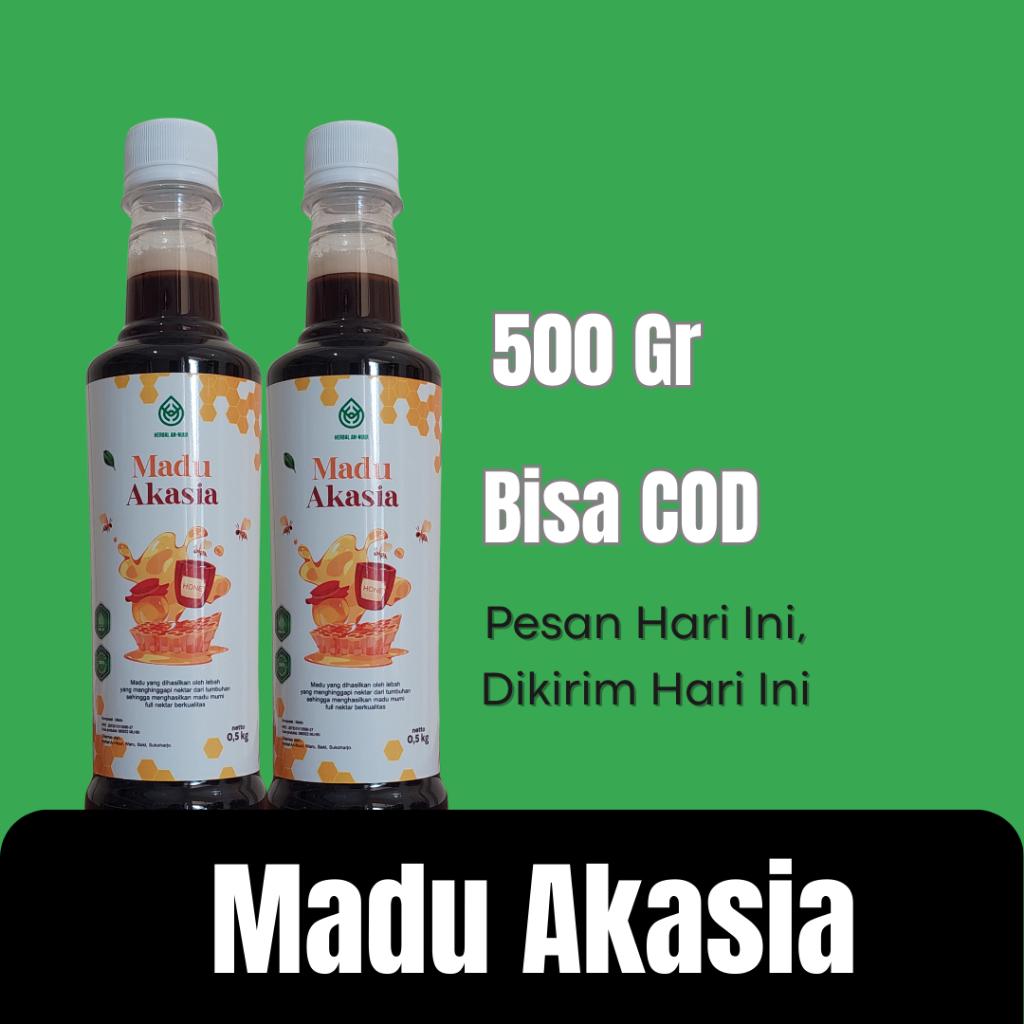 

Madu Akasia Murni Full Nektar 500 Gr