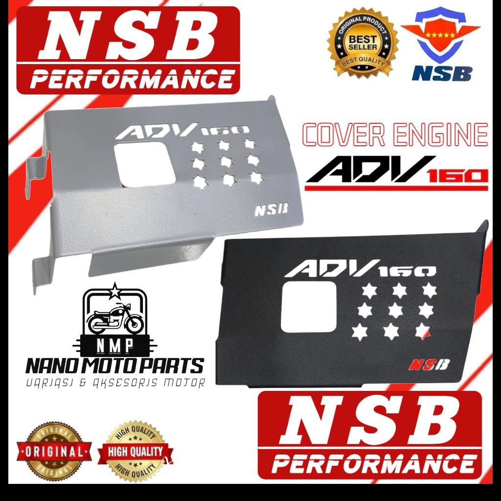COVER ENGINE ADV 160 NSB TUTUP MESIN PELINDUNG MESIN FULL BESI COVER ENGINE HONDA HONDA ADV 160