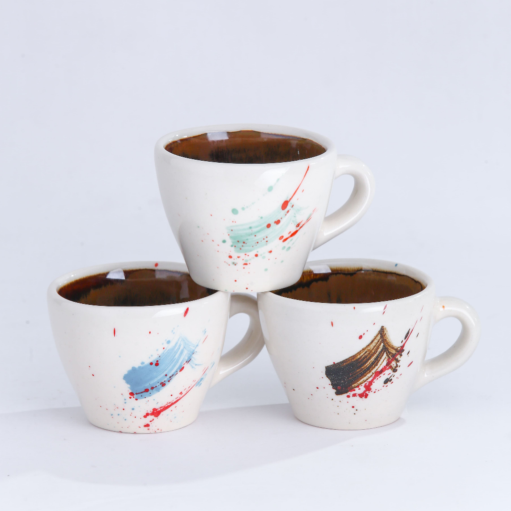 CH Pottery - Cappucino Cup 02 - Arunika Series - 180 ml