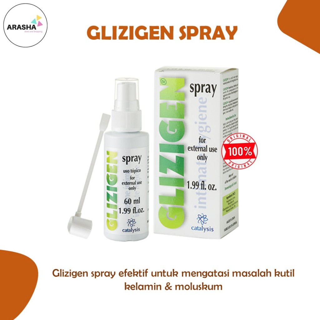 GLIZIGEN SPRAY 30 ml Ampuh Untuk Virus seperti Herpes, Zoster & Papilloma