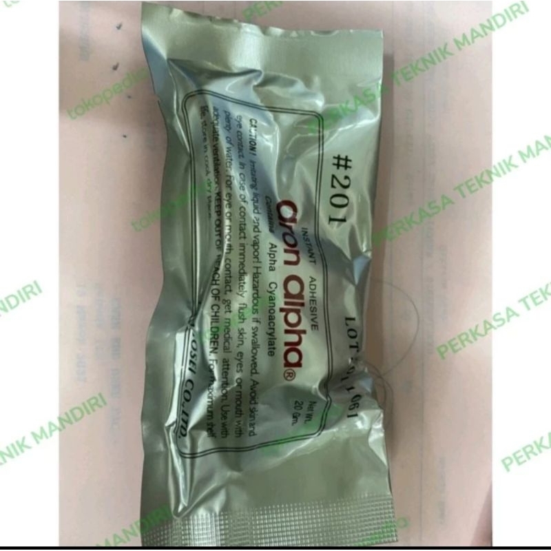 

Aron Alpha Instant Glue Grade 201 (Original) 20Gram