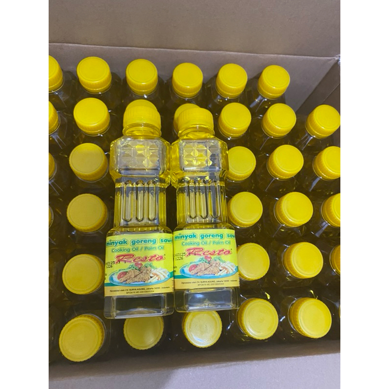 

ADY78 Minyak Goreng Resto 250 ml Kemasan Botol 1 Dus isi 48 pcs