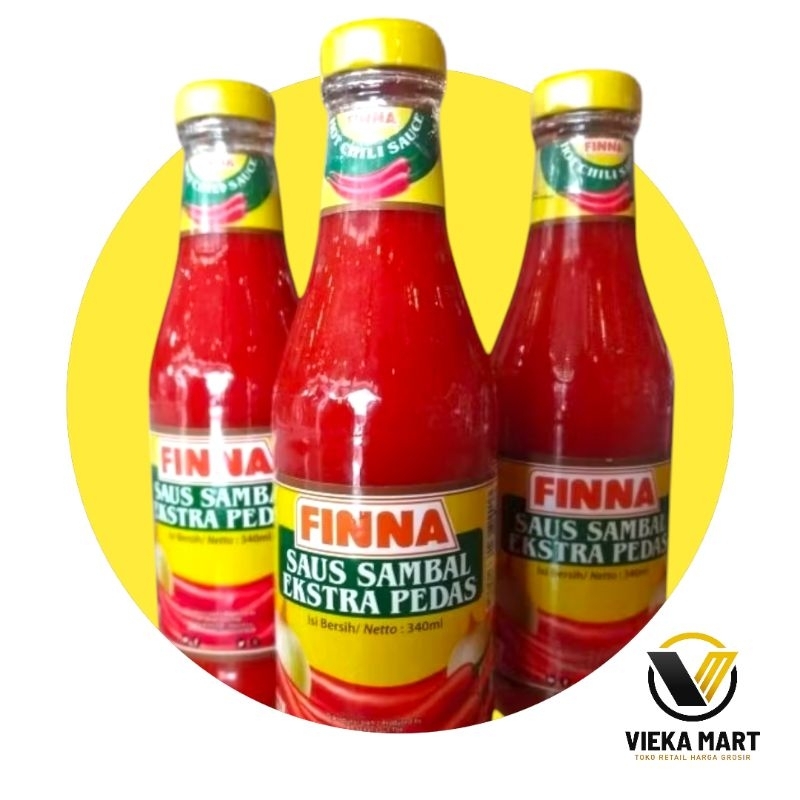

FINNA Saus Sambal Ekstra Pedas 340ml