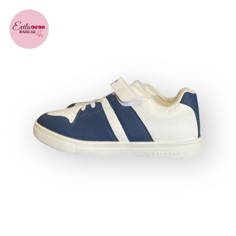 Airwalk Sepatu Anak Aiden JrPutih Navy