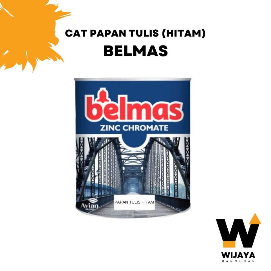 

BELMAS Zinc Chromate Papan Tulis Hitam 1 KG