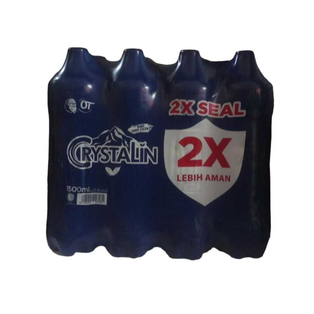 

Crystalin Air Minum Mineral 1.5 Liter 1 Dus Isi 12 Botol