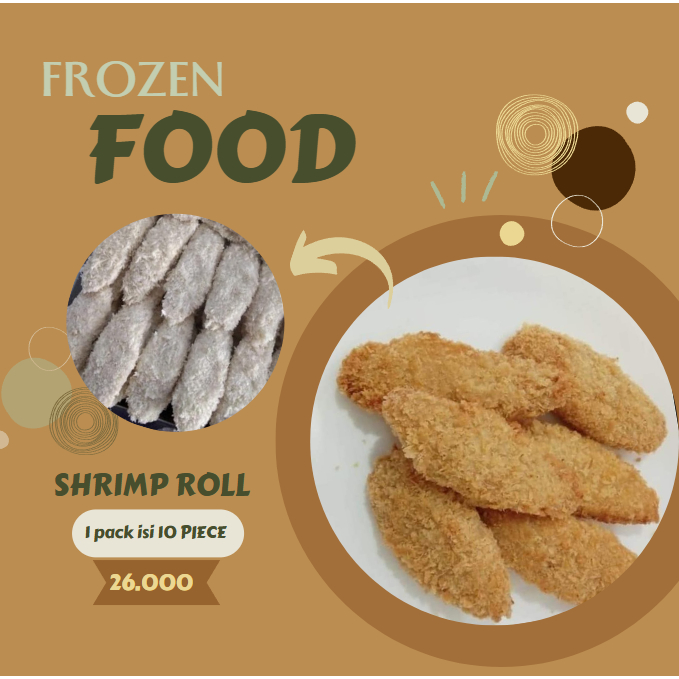 

Frozen Food Homemade Shrimproll isi 10/ Tanpa pengawet Tanpa MSg