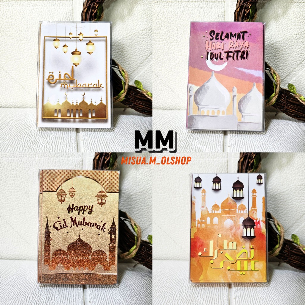 

AMPLOP LEBARAN MIKA IDULFITRI MOTIF MASJID ISI 50 PCS AMPLOP MASJID TERBARU/ AMPLOP MURAH MERIAH