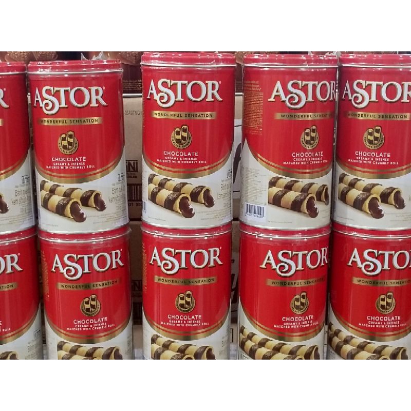 

ASTOR CHOCOLATE WAFER 330 GR KALENG CHOCO // ASTOR KALENG 330 GR