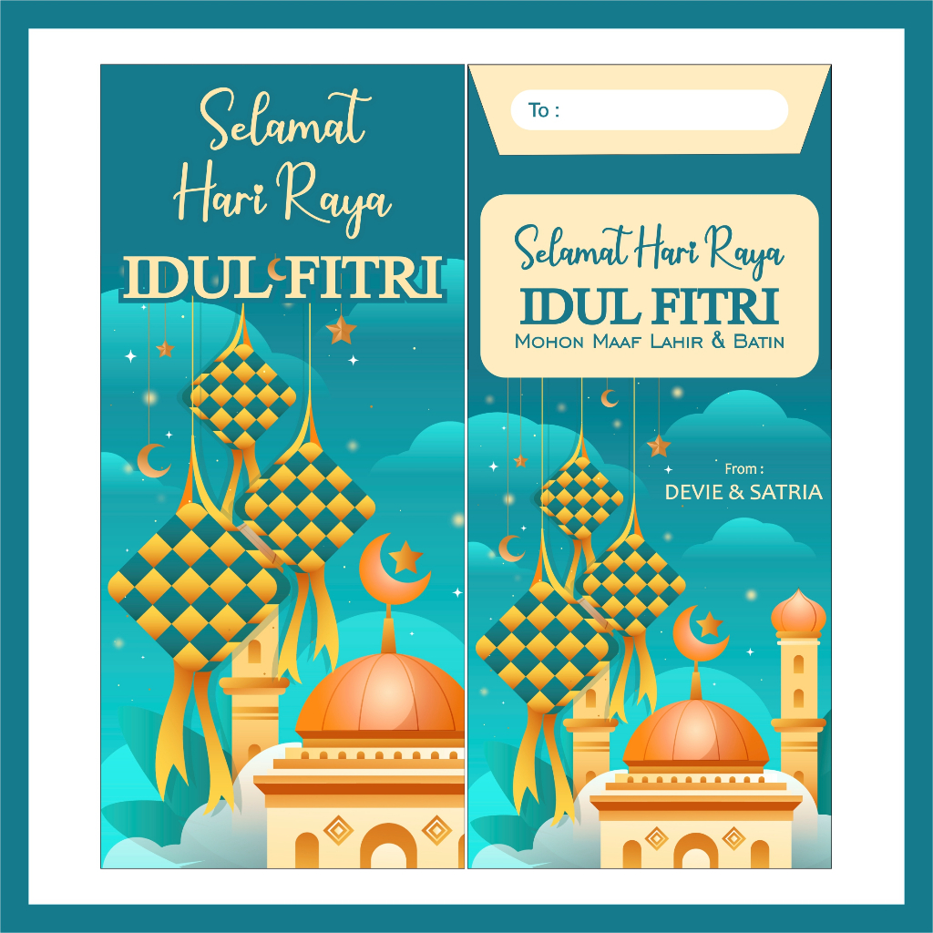 

[12pcs] Amplop Lebaran | Ampau Lebaran | Amplop Idul Fitri