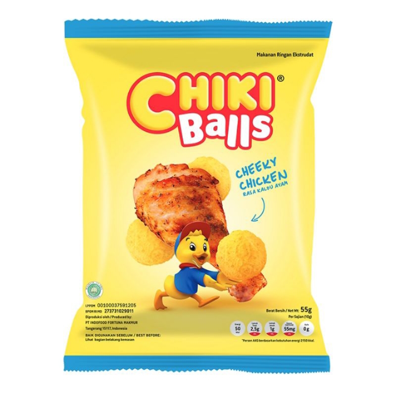 

Chiki balls makanan ringan 55 g
