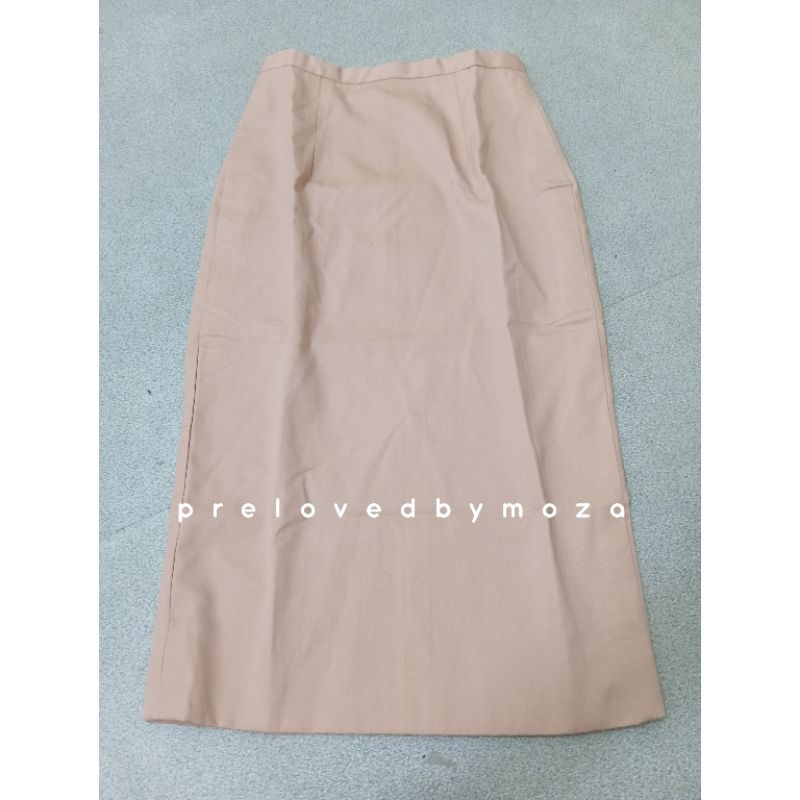 (Preloved) Rok Warna Cream / Rok / Rok Warna Krem / Rok Cream Pink / Rok / Rok Kerja / Preloved Rok