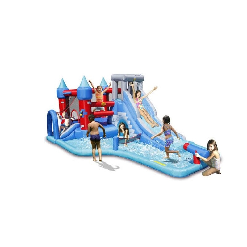 Kolam Istana Balon Berenang Playground Anak Happy Hop Impor