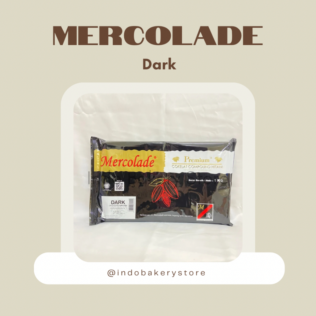 

Mercolade Chocolate Compound 1 kg | Coklat Batang | BACA DESKRIPSI