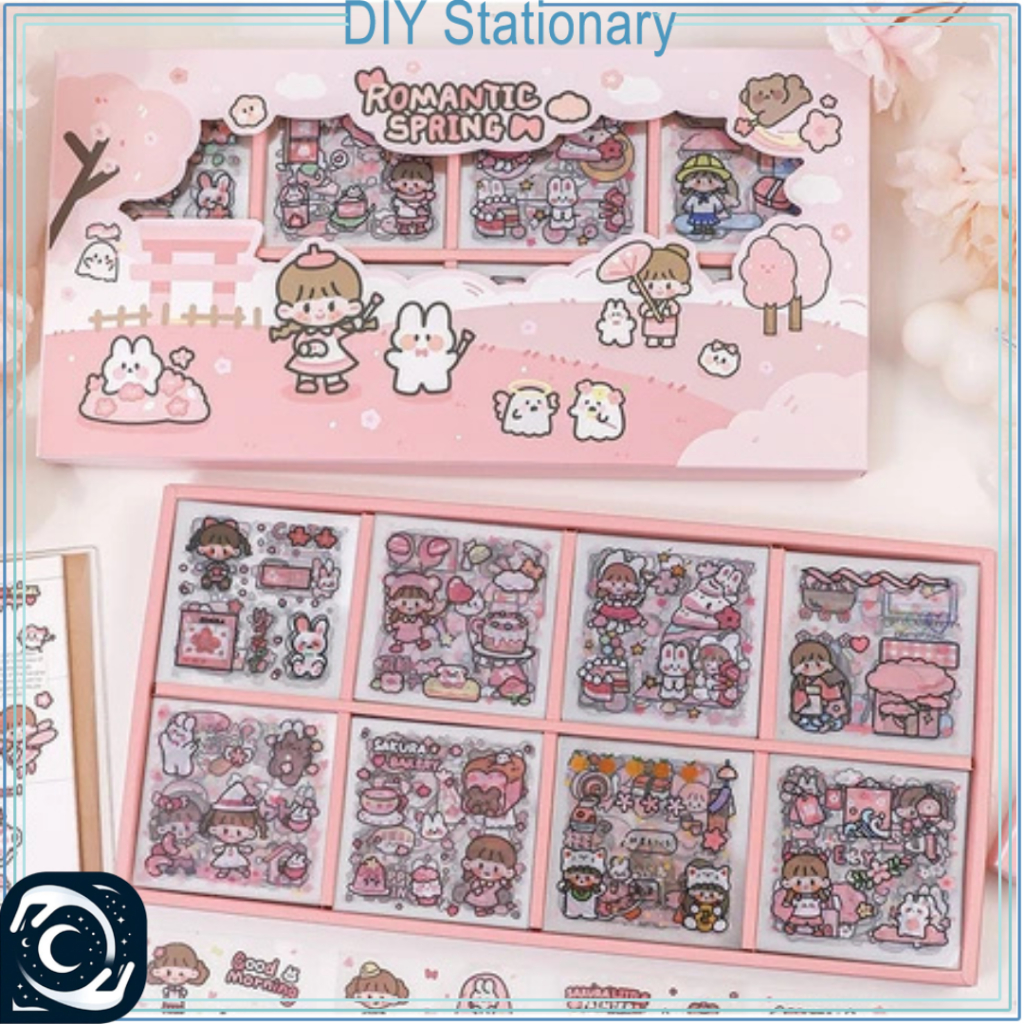 

Stiker Box Momo 200 Lembar Koleksi Sticker DIY Bening Anti Air Aesthetic Lucu