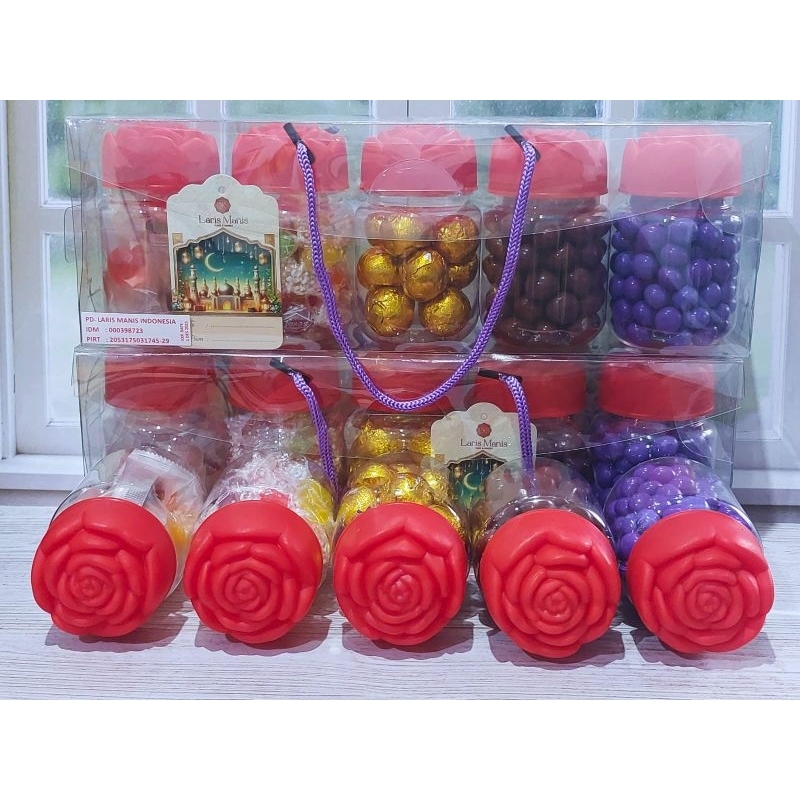 

Laris manis Candy Rose Mika 5 Toples Paket Hampers