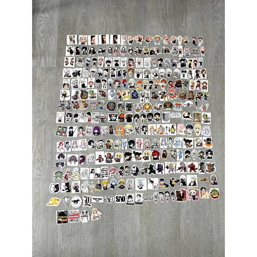 

STICKER ANIME DAN GAMING CUTTING LASER ANTI AIR