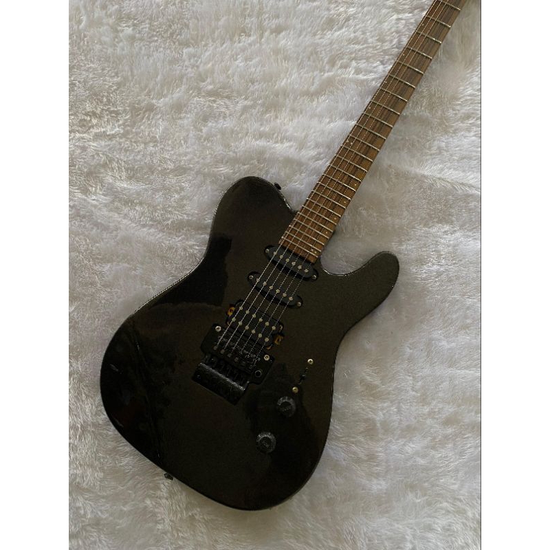 Gitar Telecaster black metalic updown