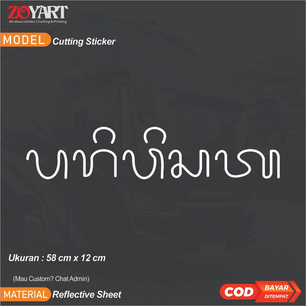 

sticker custom thailand