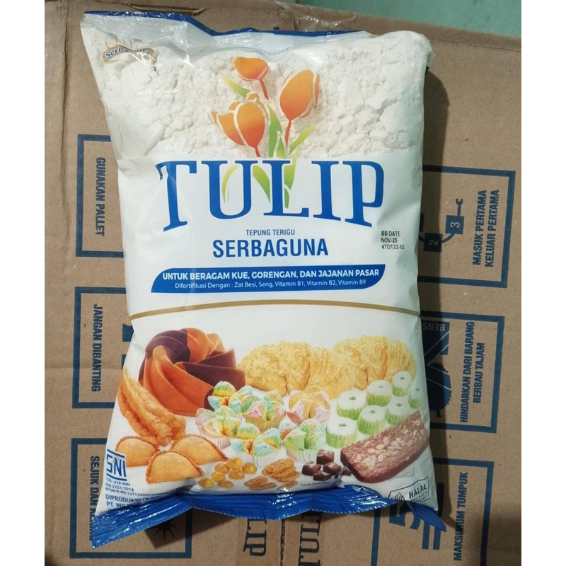 

Tulip tepung terigu serbaguna 1kg