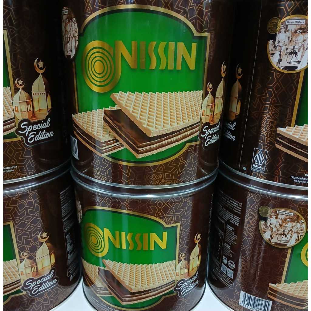 

Nissin Wafers Chocolate Kaleng 267gram