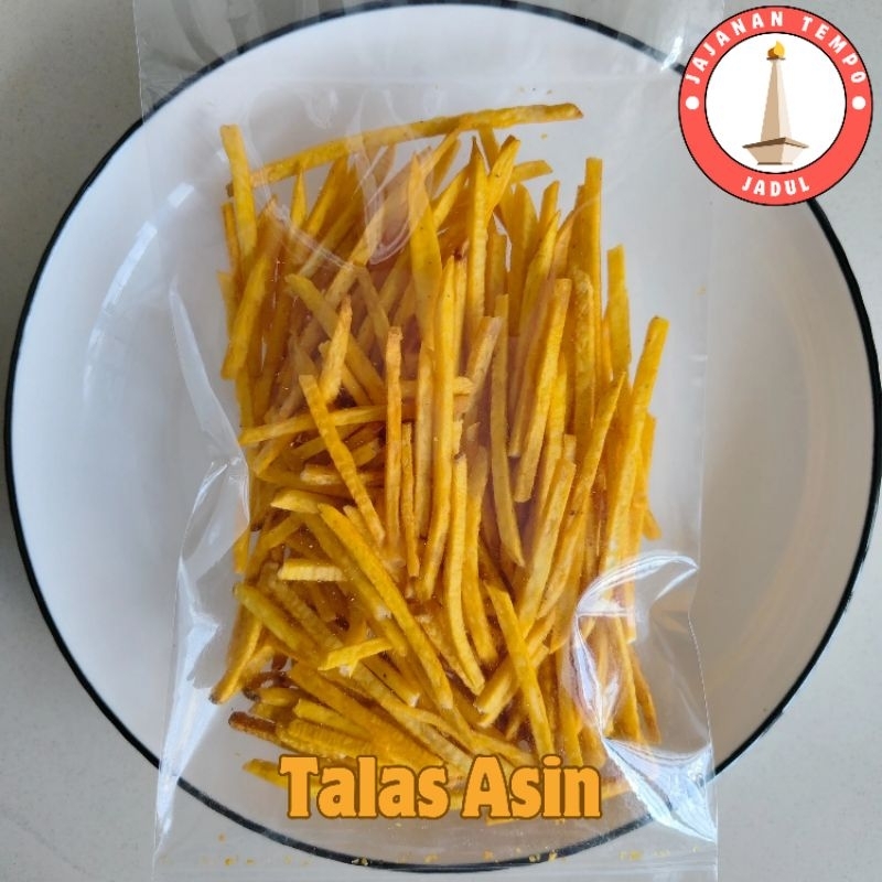 

(Ready Stock) Talas Asin 100 gram Snack Cemilan Jajajan Jadul