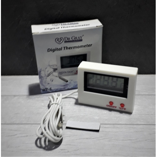 Termometer Digital Dr.Gray - HT5 / Termometer Aquarium /kulkas/Rumah