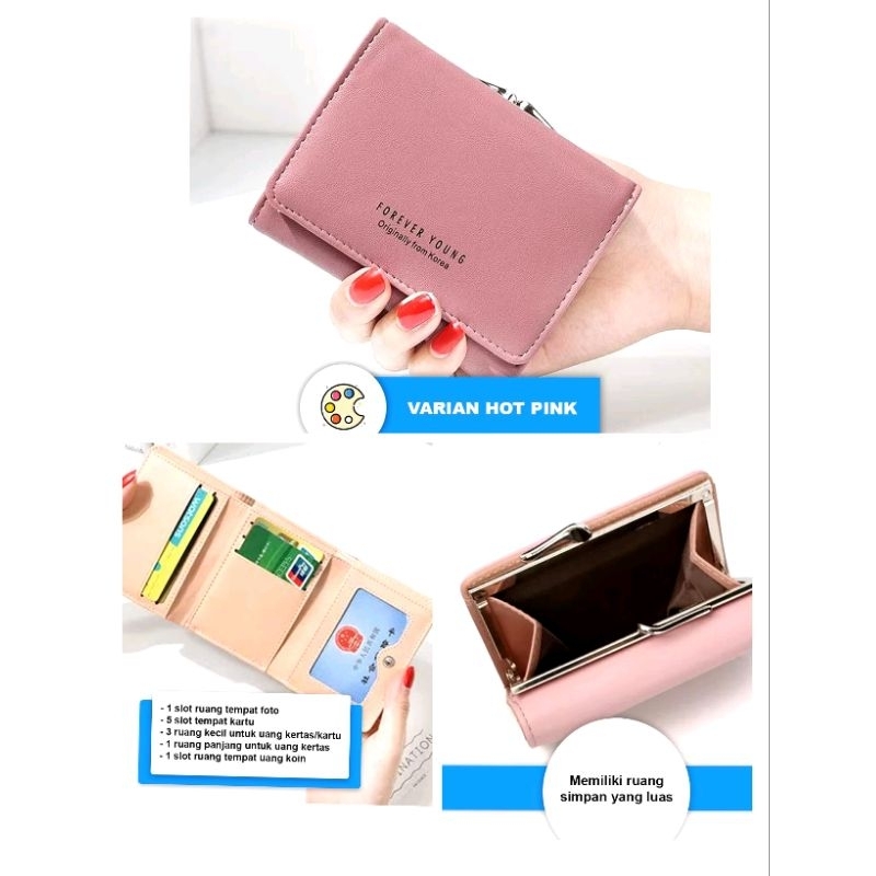 Dompet Lipat mini import