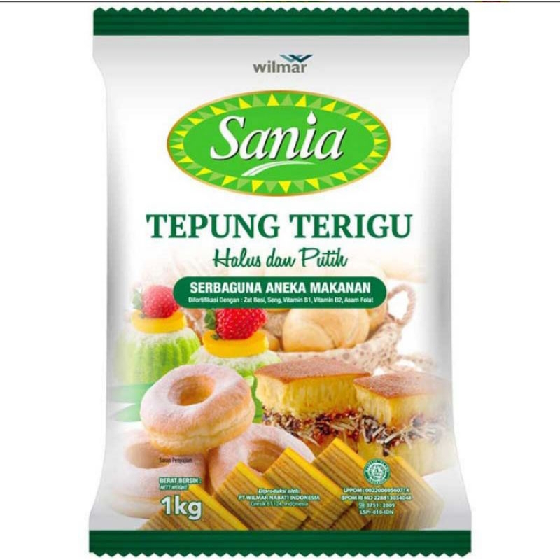 

Sania tepung terigu serbaguna 1 kg