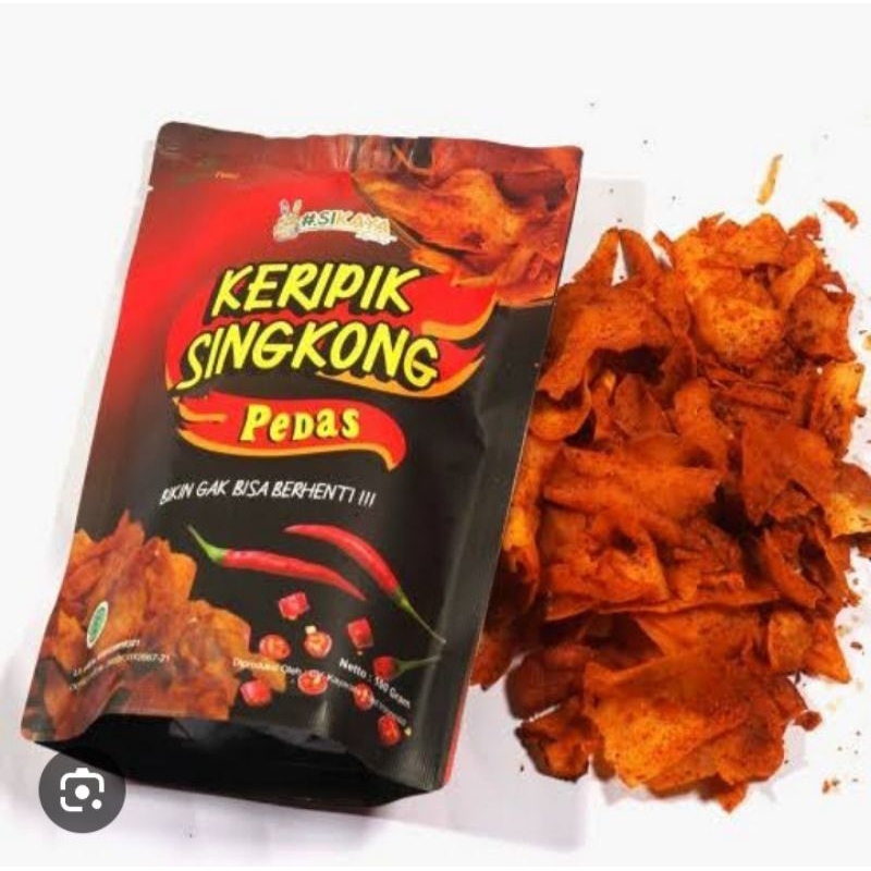 

keripik singkong pedass