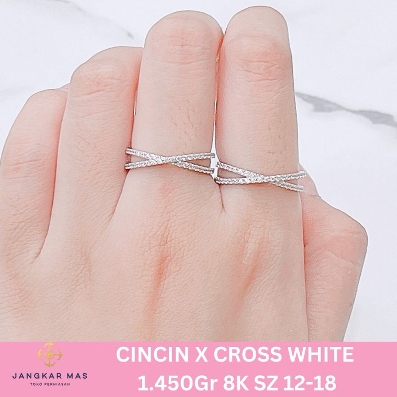 CINCIN X CROSS WHITE 8K 1.450GR