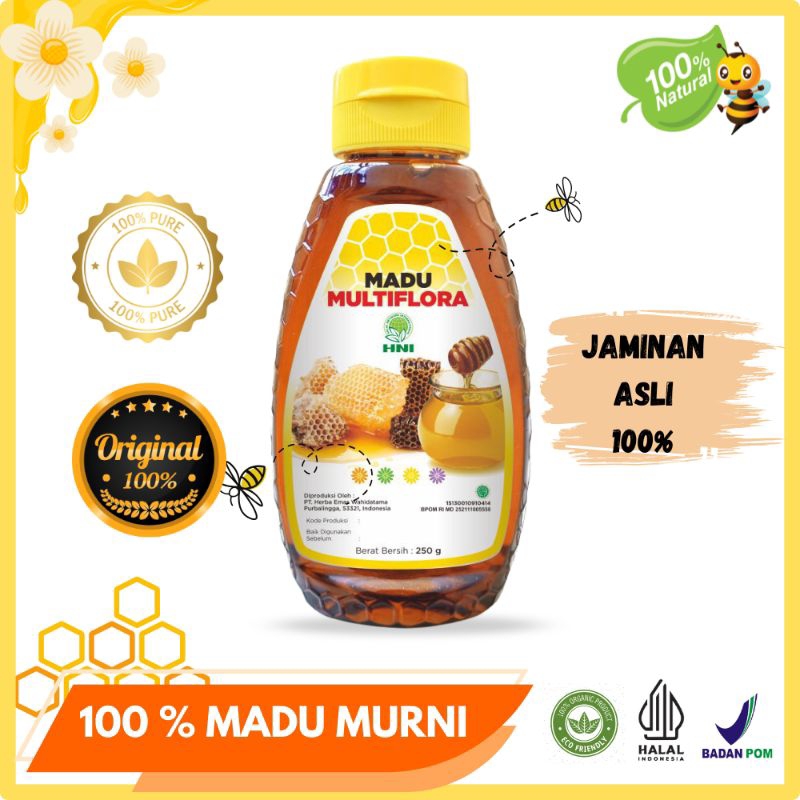 

MADU ASLI MULTIFLORA HNI HPAI 100% JAMINAN ORIGINAL