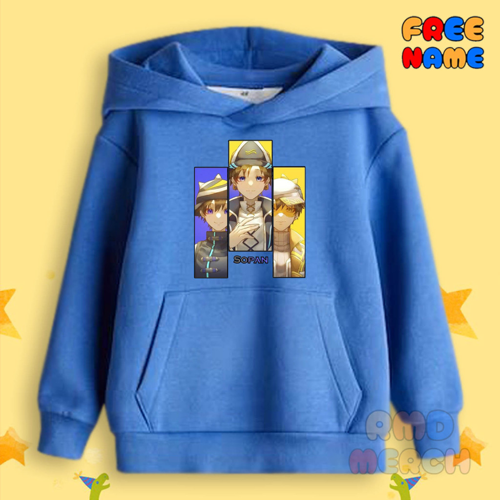 Hoodie Anak Boboiboy Fusion Sopan Sweater Anak Boboiboy Galaxy Terbaru