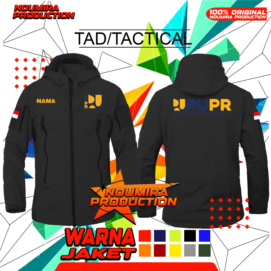 JAKET PUPR -JAKET TAD PUPR - JAKET CUSTOM - JAKET BORDIR