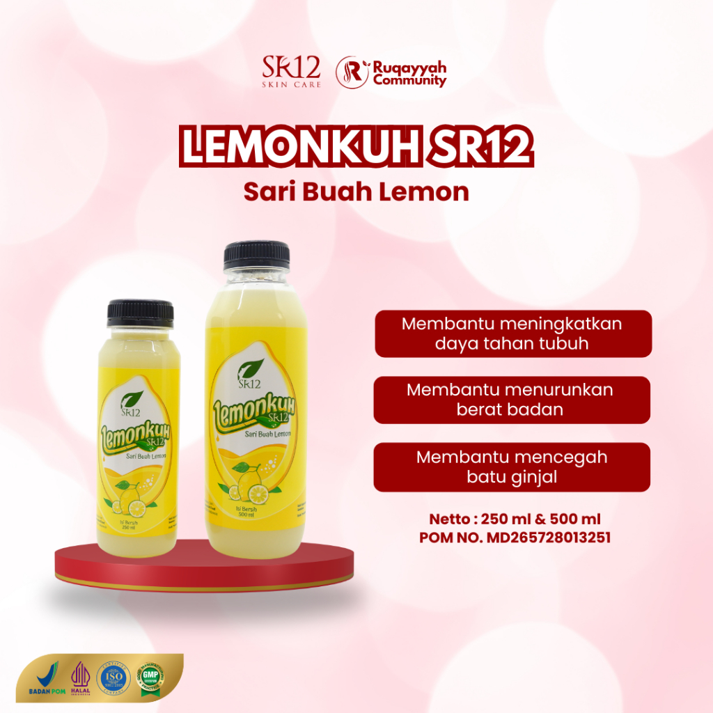 

LEMONKUH / SARI LEMON ASLI / BPOM / MINUMAN LEMON / SARI LEMON MURNI - LEMONKUH SR12