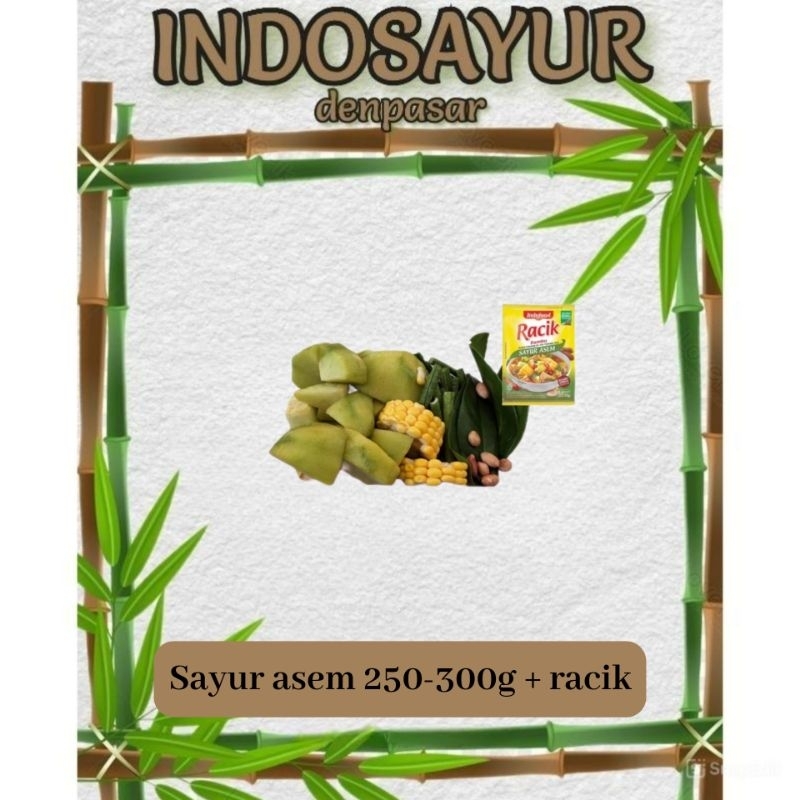

Sayur asem 250 - 300g + racik sayur asem _ INDOSAYUR
