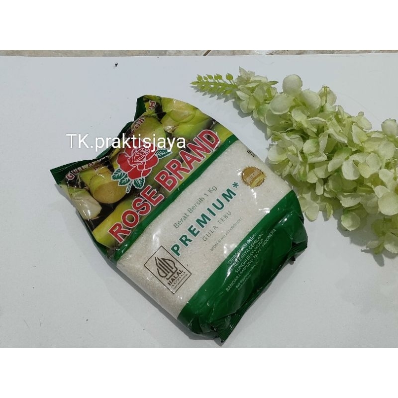 

gula kemasan rosebrand hijau 1kg