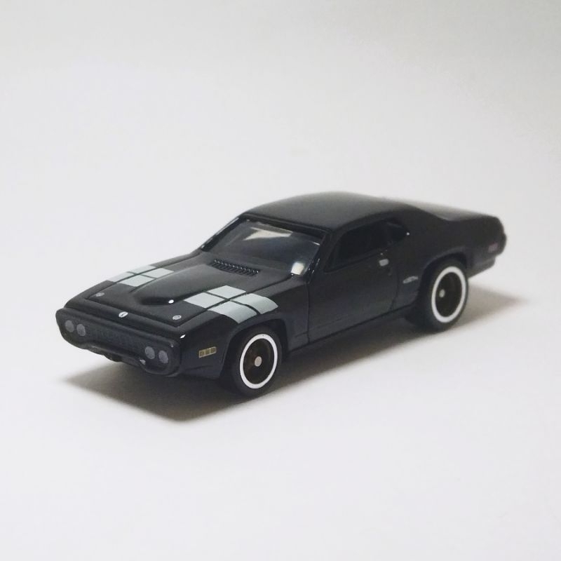Hot Wheels Premium 71 Plymouth GTX Hitam HW Fast Furious Loose