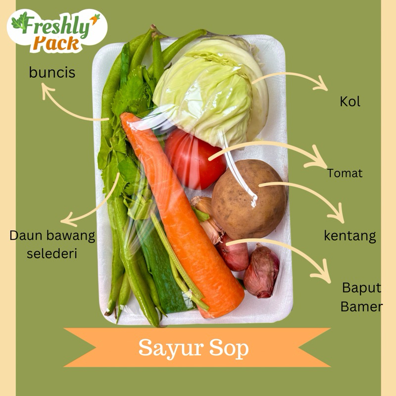 

Freshly Pack Sayur Sop