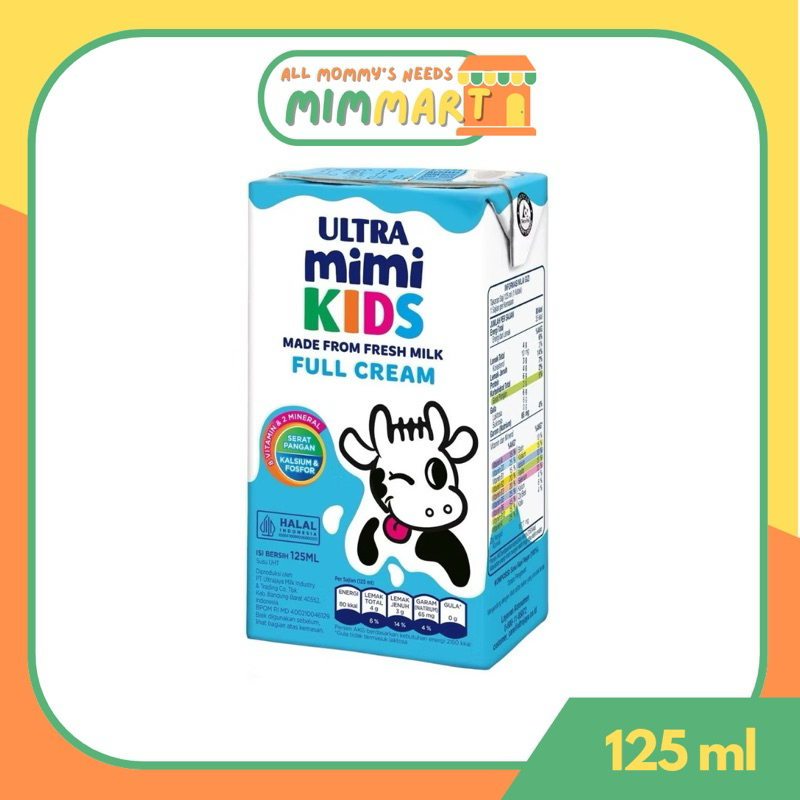 

[MimMart] - Ultra Mimi Kids Full Cream 125ml