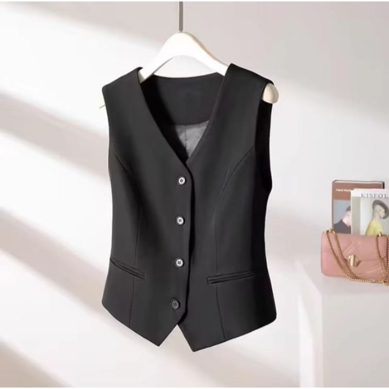 vest wanita kekinian/Rompi wanita/atasan wanita