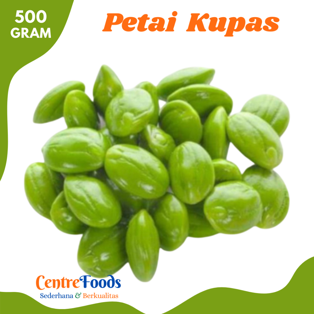 

PETE Kupas - Petai Fresh | 500gr [ Harga Per 0,5 Kg ]
