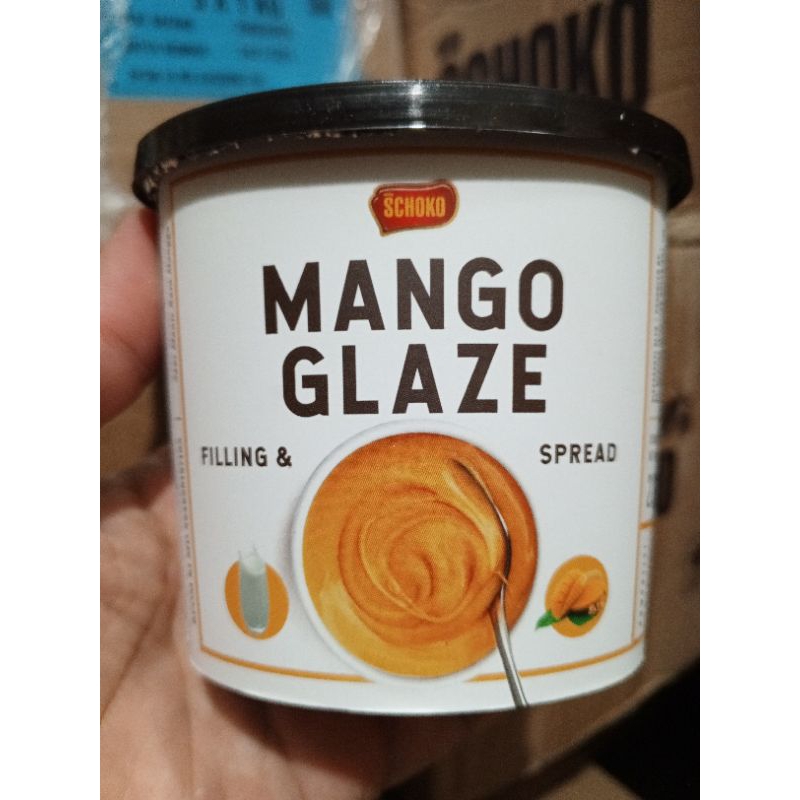 

Schoko Filling Spread MANGO Glaze kemasan 220 gr / Mangga glaze