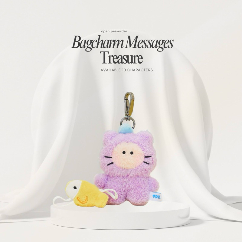 [Official] Treasure Truz Message Bagcharm