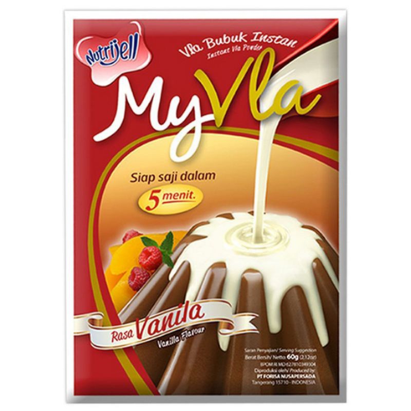 

Nutrijell my vla bubuk instan vla vanila 60 g